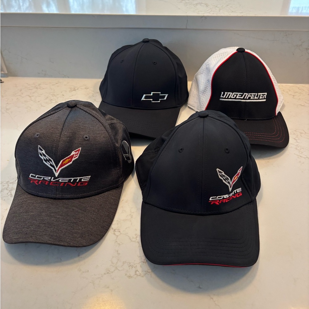 Corvette Racing Chevrolet Lingenfelter Hat Lot